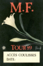 Mylène Farmer Tour 89 Pass