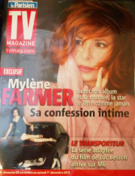 Mylène Farmer TV Magazine 22 novembre 2012