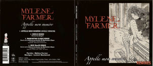 Mylène Farmer Appelle mn numéro CD Maxi France