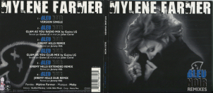 Mylène Farmer Bleu Noir CD Maxi France