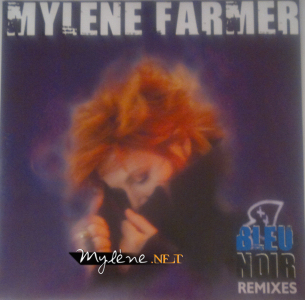 Mylène Farmer Bleu Noir Maxi 45 Tours France