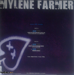 Mylène Farmer Bleu Noir Maxi 45 Tours France