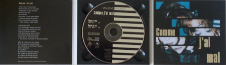 Mylène Farmer & Comme j'ai mal CD Single Digipak France