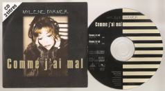 Mylène Farmer & Comme j'ai mal CD Single France