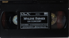 Mylène Farmer VHS France Deuxième pressage