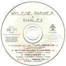 Mylène Farmer & Khaled La poupée qui fait non Live CD Maxi France