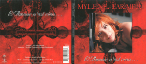 Mylène Farmer L'Amour n'est rien... CD Single France