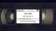 Mylène Farmer & mylene-farmer_les-clips-vol-II_vhs-france