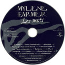 Mylène Farmer Les mots CD Ukraine 3è pressage