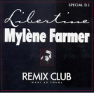 Mylène Farmer Libertine 45 Tours France Second Pressage