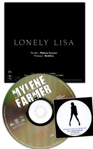 Mylène Farmer Lonely Lisa CD Promo