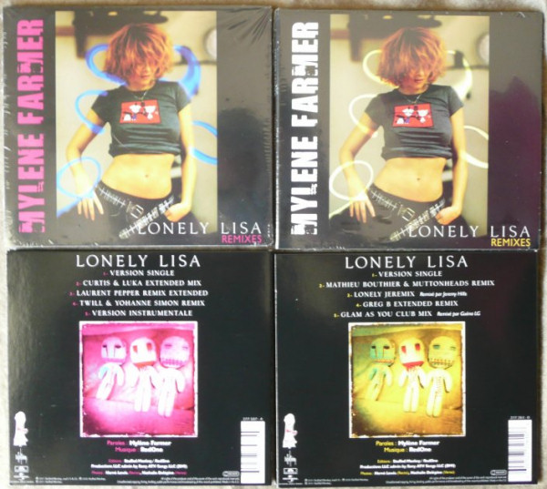 Mylène Farmer Lonely Lisa CD Maxi