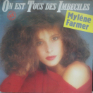 Mylène Farmer On est tous des imbéciles Maxi 45 Tours France