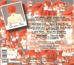 Mylène Farmer Oui mais... Non CD Maxi Digipack