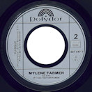 Mylène Farmer & Mylène Farmer Pourvu qu'elles soient douces 45 Tours France Label Gravé