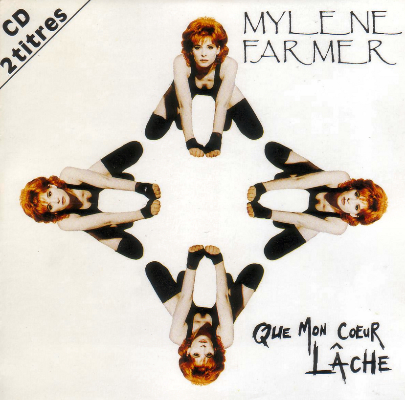 Que mon cœur lâche - CD Single France - CD Noir