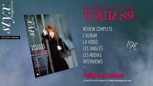 Styx Magazine Mylène Farmer Tour 89