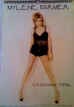 Mylène Farmer Merchandising Anamorposée Calendrier 1996