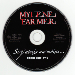 Mylène Farmer Si j'avais au moins... CD Promo France