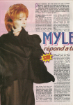 Mylène Farmer - Podium - Février 1992