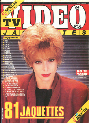 Mylène Farmer Presse Vidéo Jaquettes Juin 1986