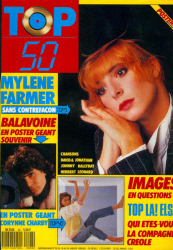 Mylène Farmer Presse Top 50 18 janvier 1988