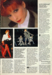 Mylène Farmer Presse Graffiti Mai 1989