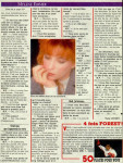 Mylène Farmer Presse Télé Moustique 12 octobre 1989