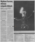 Presse Mylène Farmer - France Soir 24 septembre 1999