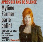 Mylène Farmer Presse Le Matin 07 janvier 2006