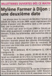 Mylène Farmer Le Bien Public 24 mai 2008