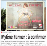 Mylène Farmer Nord Eclair 06 mai 2008