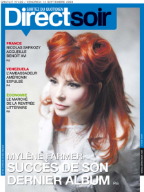 Mylène Farmer Presse Direct Soir 12 septembre 2008