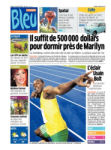 Mylène Farmer Presse Le Matin Bleu 17 août 2009