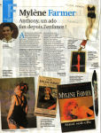 Mylène Farmer Presse Collectionneur et Chineur 20 novembre 2009