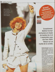 Mylène Farmer Tour 2009 Presse Coop Suisse