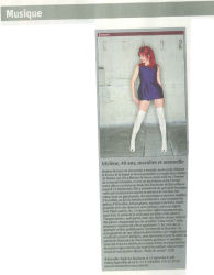 Mylène Farmer Presse La Libre Belgique 16 septembre 2009