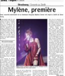 Mylène Farmer Presse Les DNA 07 juin 2009