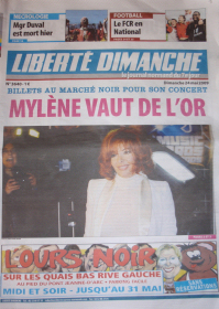 Mylène Farmer Presse Liberté Dimanche 24 mai 2009