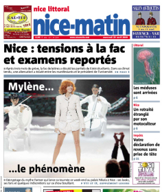 Mylène Farmer Presse Nice Matin 29 avril 2009