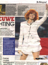 Mylène Farmer Presse De Telegraaf