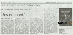 Mylène Farmer La Presse 15 mai 2010