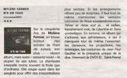 Mylène Farmer Presse Janvier 2010 Voir Québec