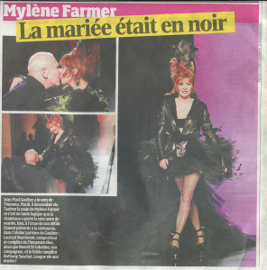 Mylène Farmer France Soir 07 juillet 2011