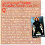 Mylène Farmer Presse Télé 2 semaines 07 février 2011