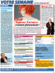 Mylène Farmer Presse Télé Câble Sat Hebdo 17 janvier 2011