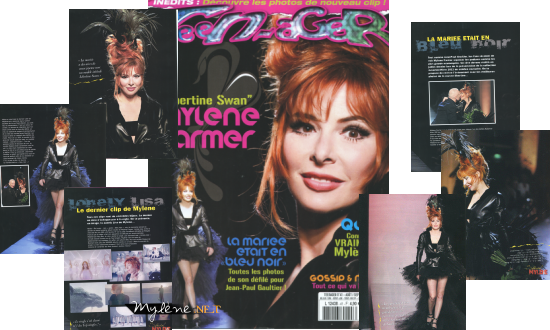 Mylène Farmer Presse Teenager Juillet-Août 2011