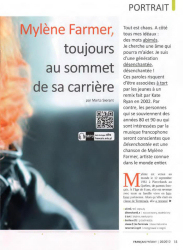 Mylène Farmer Presse Français Présent