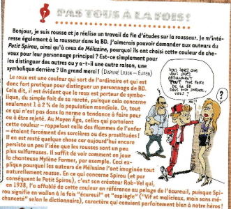 Mylène Farmer PresseSpirou Mars 2012