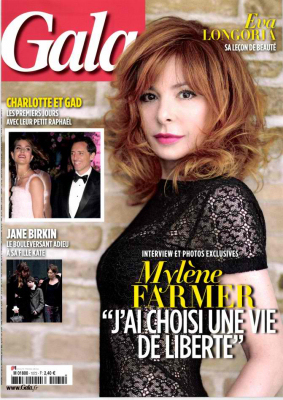 Mylène Farmer Gala 24 décembre 2013